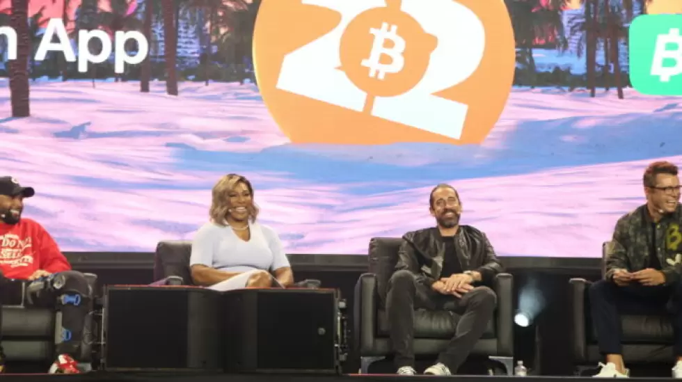 Serena Williams estuvo presente en la Bitcoin Conference