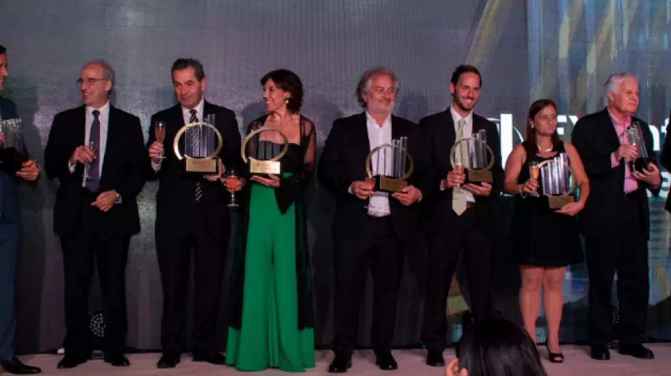 Los ganadores del premio a emprendedor del ao 2022 organizado por EY.