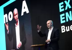 Horacio Rodrguez Larreta con emprendedores: La Argentina ya no es un pas rico