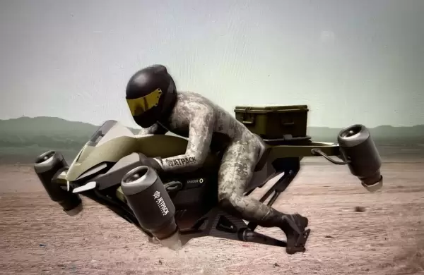 As es la primera moto voladora del mundo que ya est en fase de pruebas