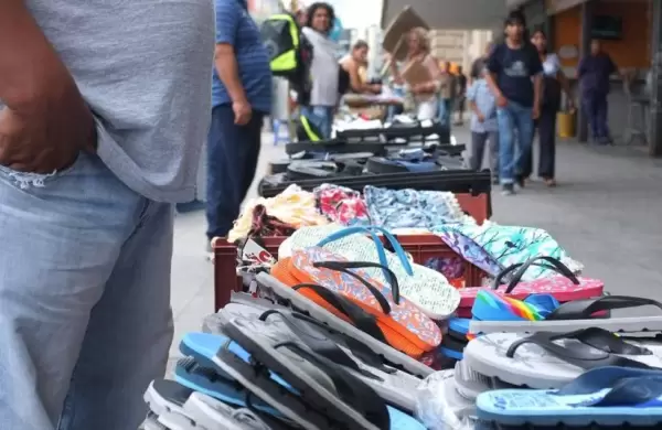 Cul es la cuadra de Buenos Aires ms invadida por la venta callejera