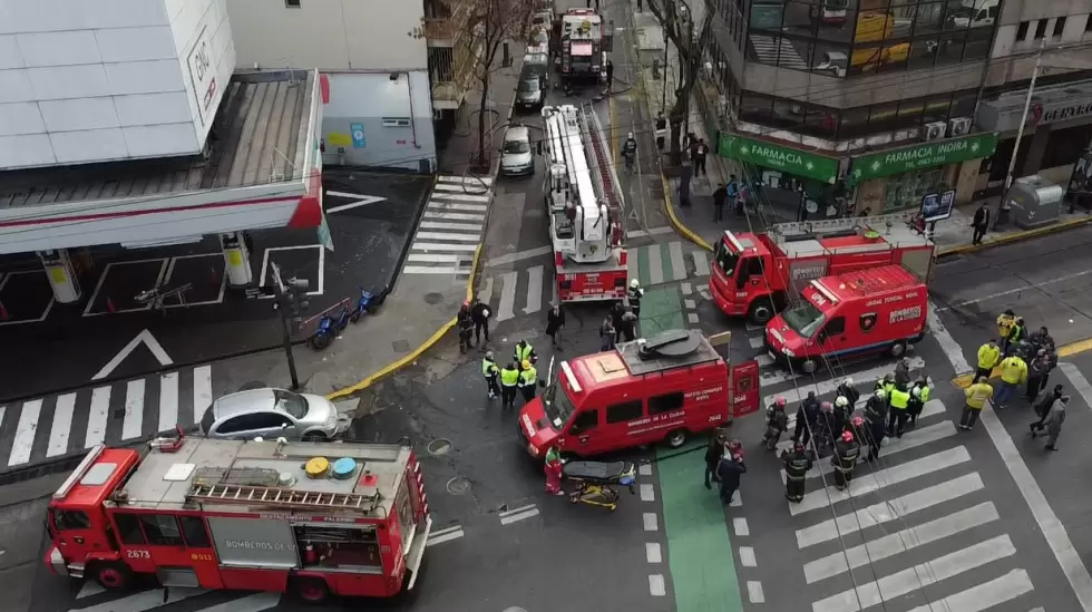 Incendio en Recoleta