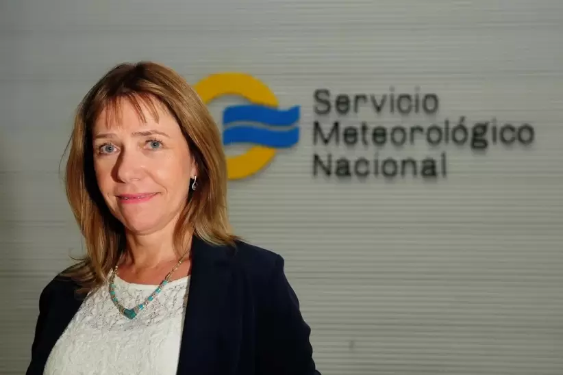 Celeste Saulo, directora del Servicio Meteorológico Nacional