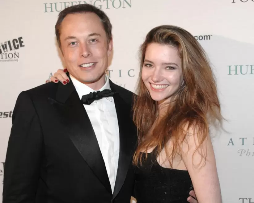 Justine Wilson y Elon Musk