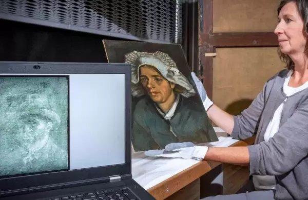 Descubren un autorretrato oculto de Van Gogh detrs de otra pintura