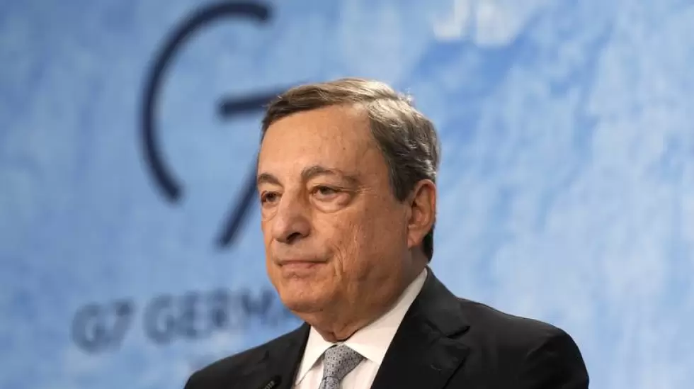 El Primer Ministro de Italia, Mario Draghi, renunci.