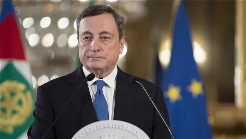 Mario Draghi, Primer Ministro de Italia, renunció a su puesto