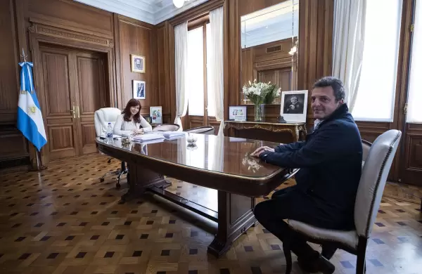 Massa completa su equipo y recibe la bendición de Cristina Kirchner