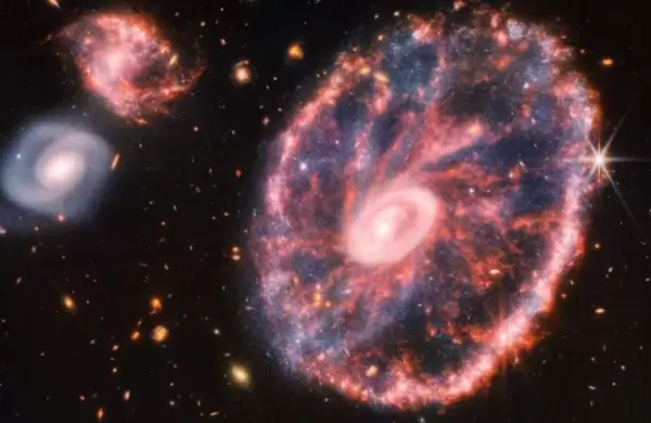 Un objeto redondo y "volador", el nuevo hallazgo del telescopio James Webb