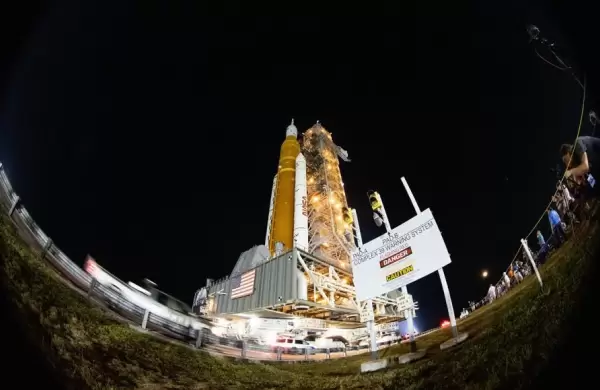 As es el Artemis I, el cohete con el que la NASA volver a la Luna a fines de agosto