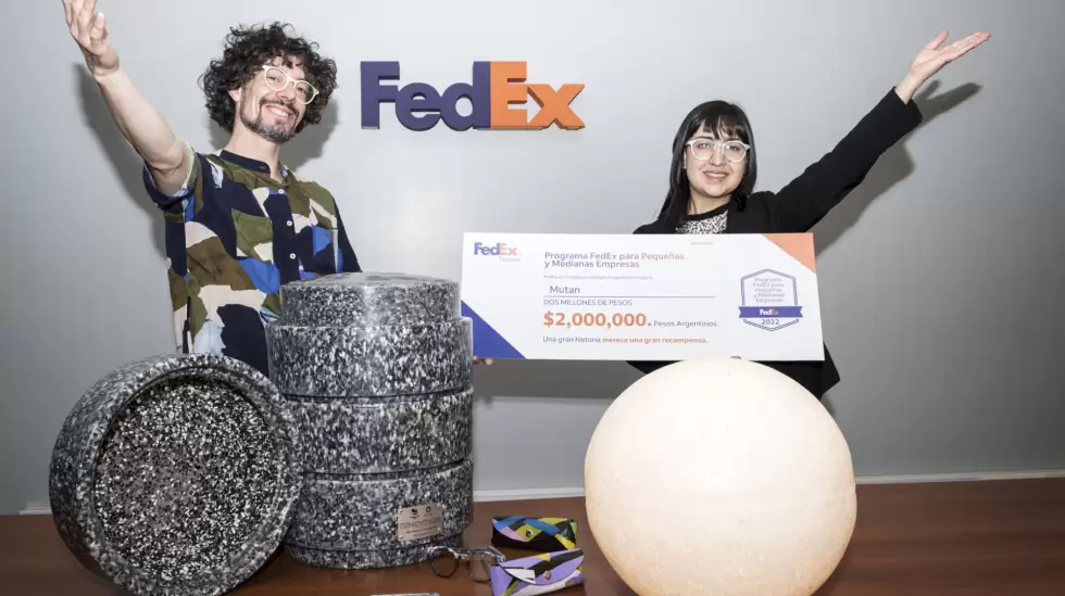 Mutan, ganador del Programa FedEx para Pequeas y Medianas Empresas en Argentina