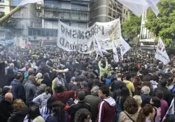 Incidentes en Recoleta: hay heridos y detenidos en la marcha a favor de Cristina Fernndez