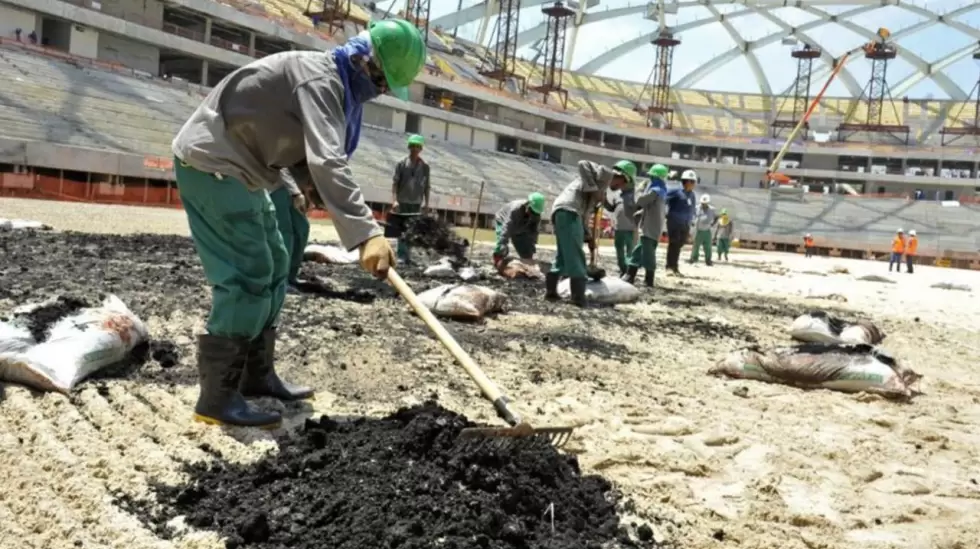 trabajadores en Qatar