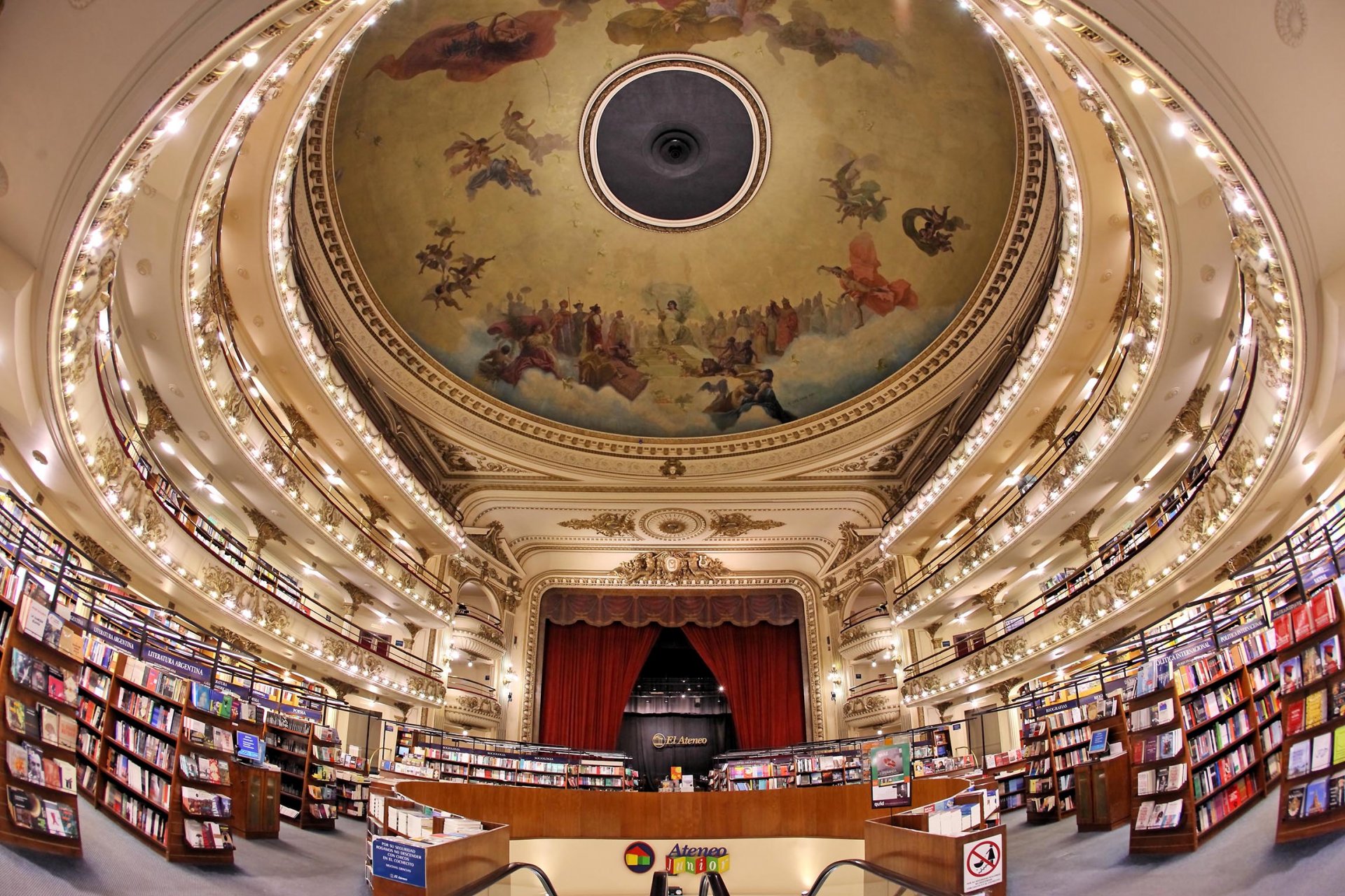 La historia de El Ateneo en imágenes: la librería argentina que cumple 110  años - Forbes Argentina