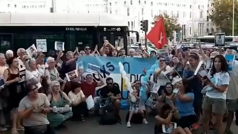 Marcha por el atentado a Cristina Kirchner / Télam