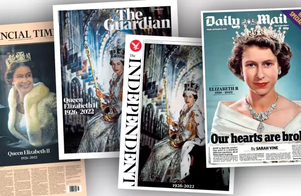 Muri Isabel II: As lo anunci la BBC y as lo reflejan las tapas de los medios britnicos