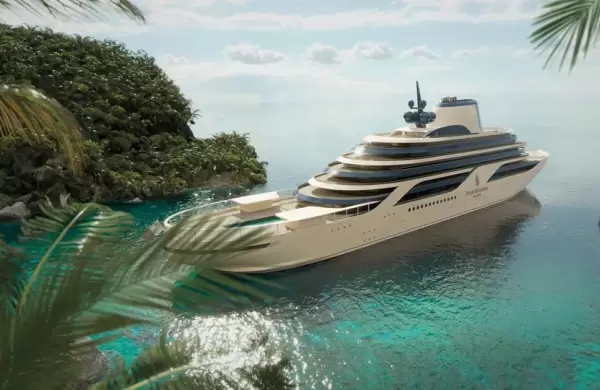 As ser el primer superyate de lujo que lanzar Four Seasons