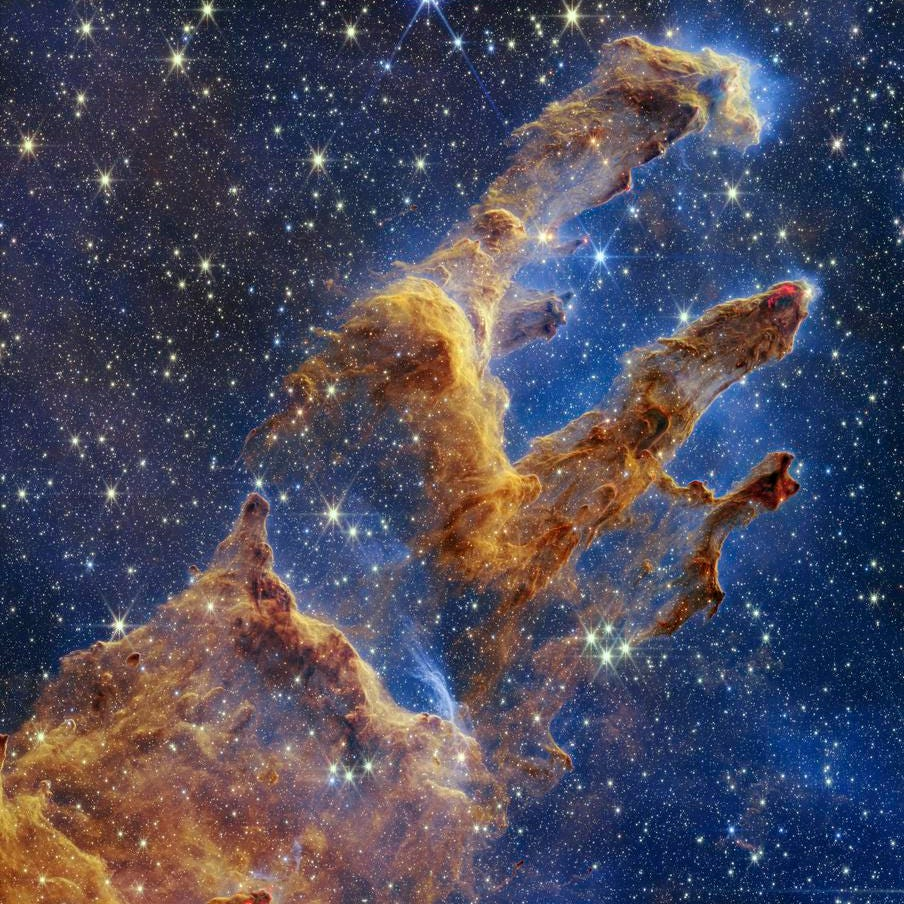 El Telescopio James Webb de la NASA captó de forma inédita los "Pilares ...