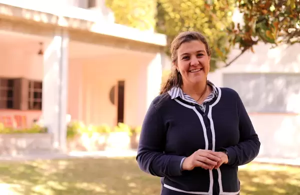 Quién es María Marta Giol, quinta generación de familia vitivinícola y líder de la Bodega Valle Las Nencias