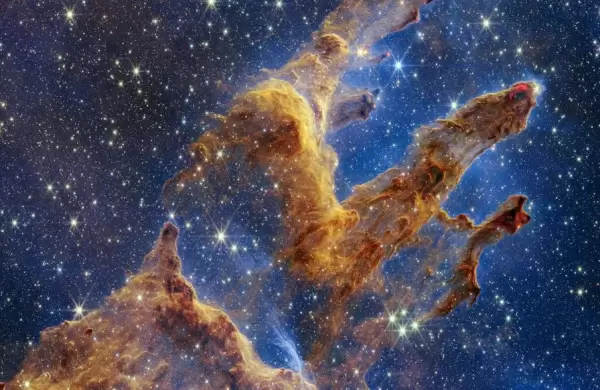 El Telescopio James Webb de la NASA capt de forma indita los "Pilares de la Creacin"