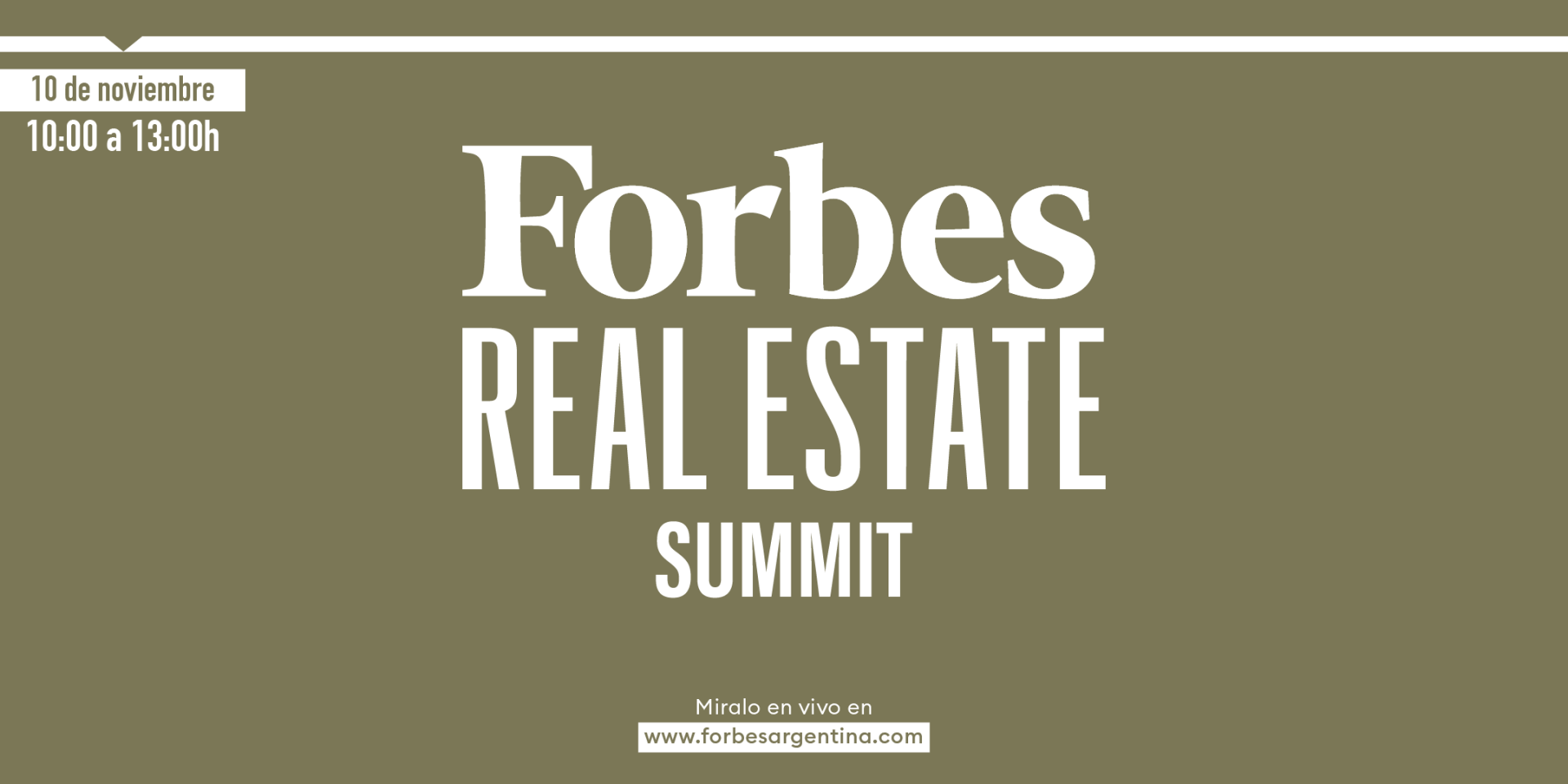 Hoy es la cuarta edición de Forbes Real Estate Summit Forbes Argentina