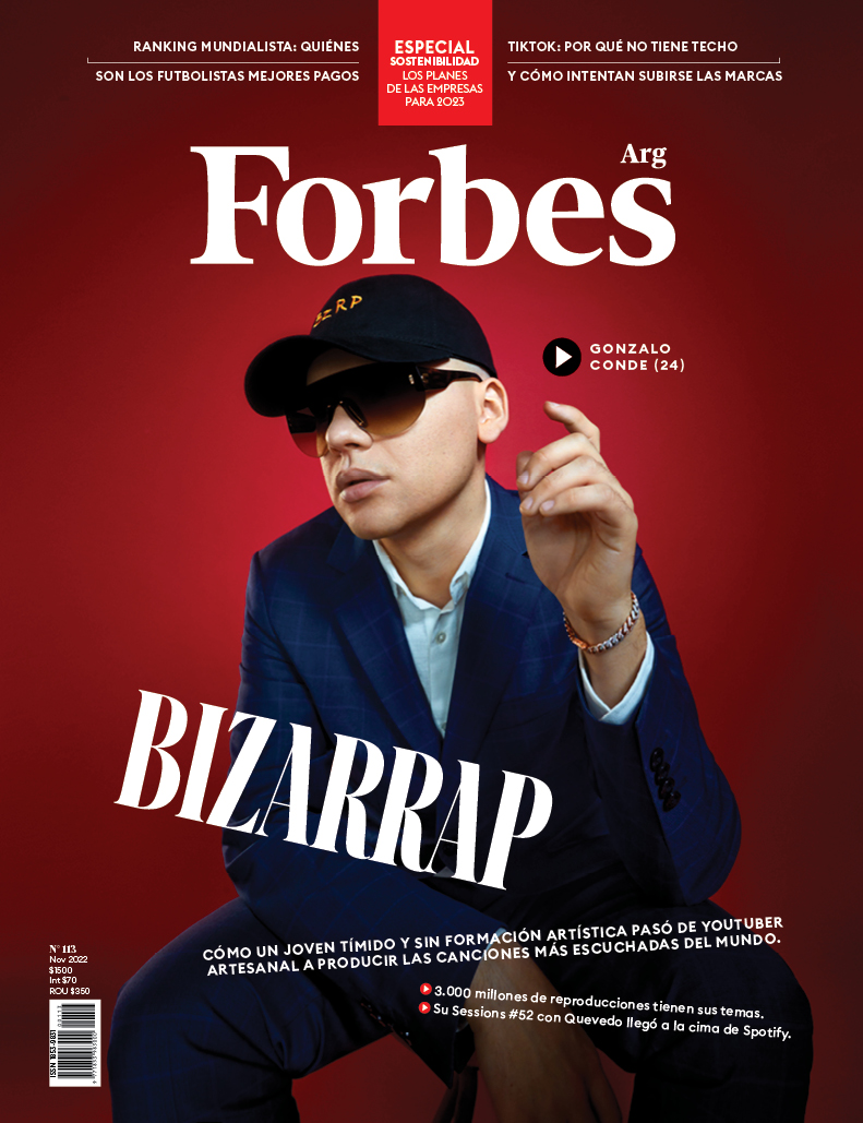 Bizarrap, Tapa Forbes noviembre
