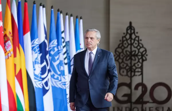 Alberto Fernndez se descompens y cancel su discurso en el G-20