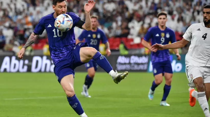 Lionel Messi, Qatar 2022, Emiratos Árabes, Seleccion Argentina