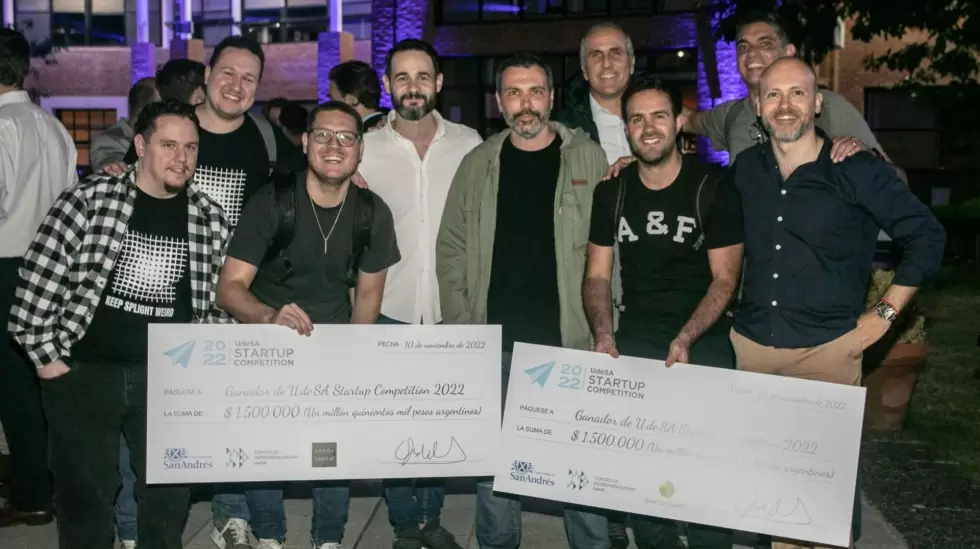 Ganadores de la VI edicin de la UdeSA Startup Competition