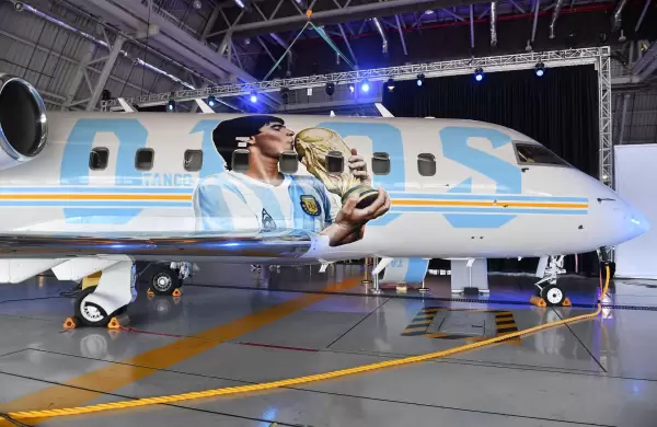 Así es el Maradona Fan Fest en Qatar dentro del Tango D10S