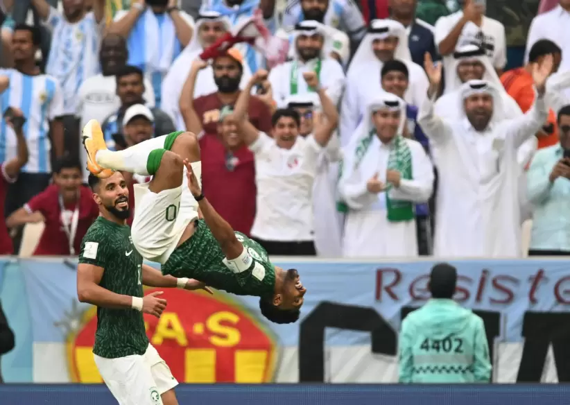 Festejo, Arabia Saudita, Qatar 2022