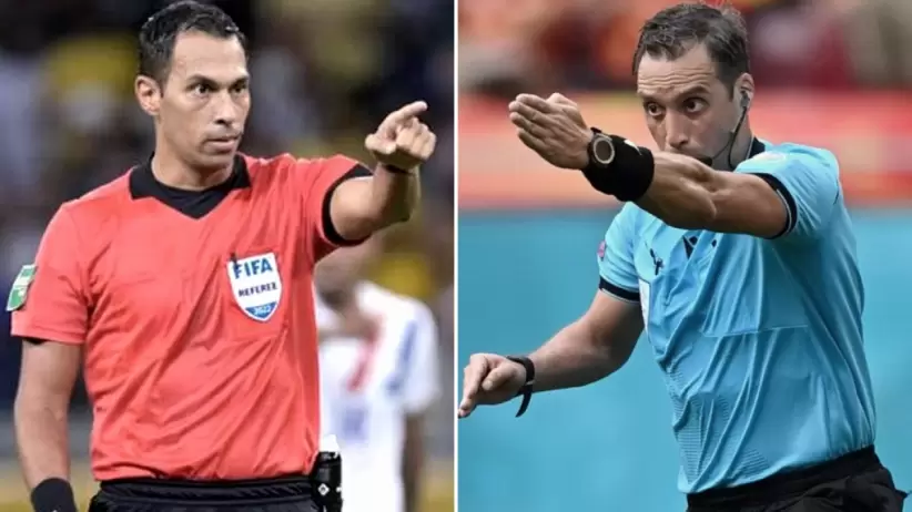 Facundo Tello y Fernando Rapallini son los árbitros principales que representarán a Argentina en Qatar 2022.
