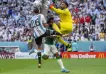 "Recen por mi", dice el jugador de Arabia Saudita que fue operado luego de un choque en el partido con la Argentina