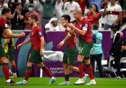 Portugal est de fiesta: gole a Suiza 6 a 1 y jugar contra Marruecos en cuartos de final