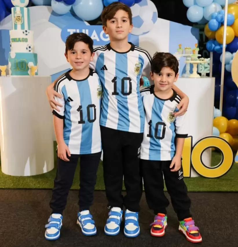 Los hijos de Lionel Messi viven, disfrutan y sufren alentando a su padre en Qatar 2022