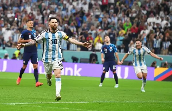 La semifinal de la Argentina: menos posesión pero más eficacia que Croacia