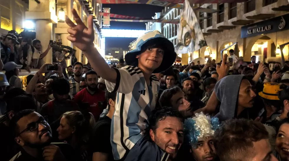 Banderazo por la Seleccin Argentina