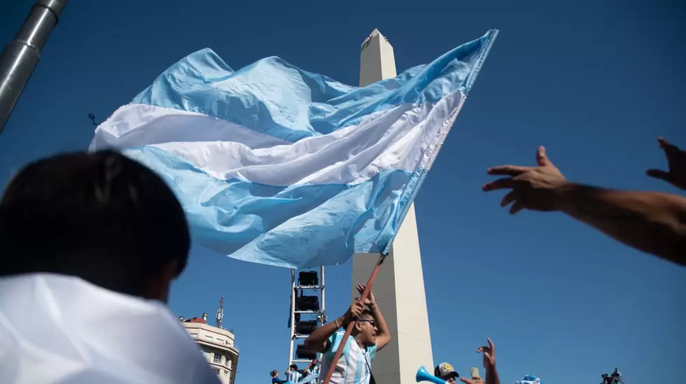 Festejos Argentina campen (Tlam)