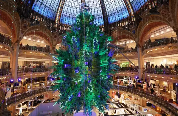 Fiestas de Fin de Ao: as se ven los mejores rboles navideos del mundo