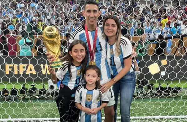 Jorgelina Cardoso, la esposa de Di María, reveló un diálogo íntimo que tuvo con Ángel