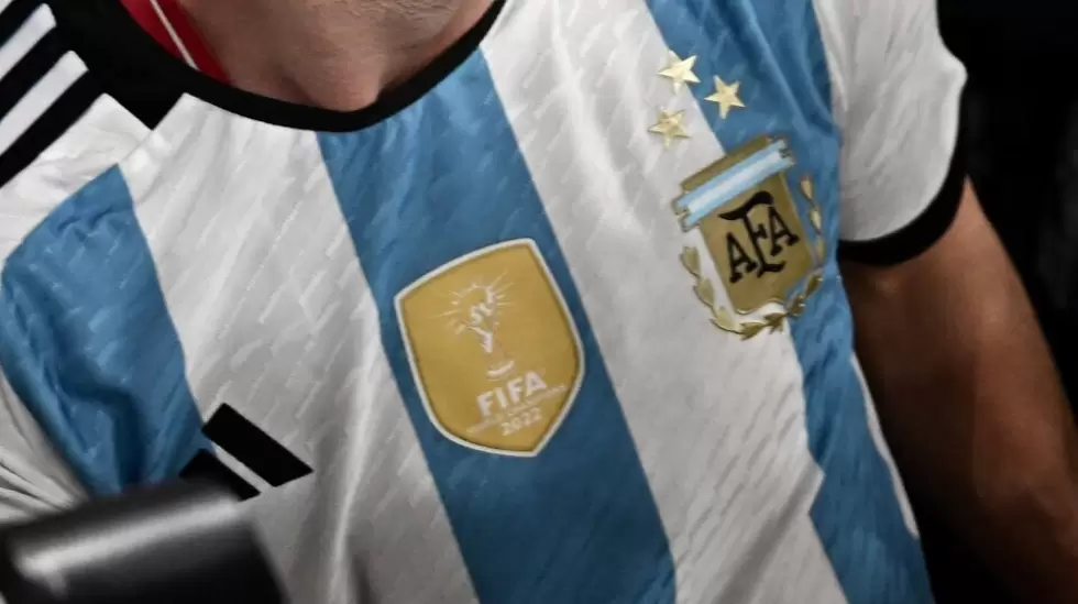 camiseta argentina tres estrellas