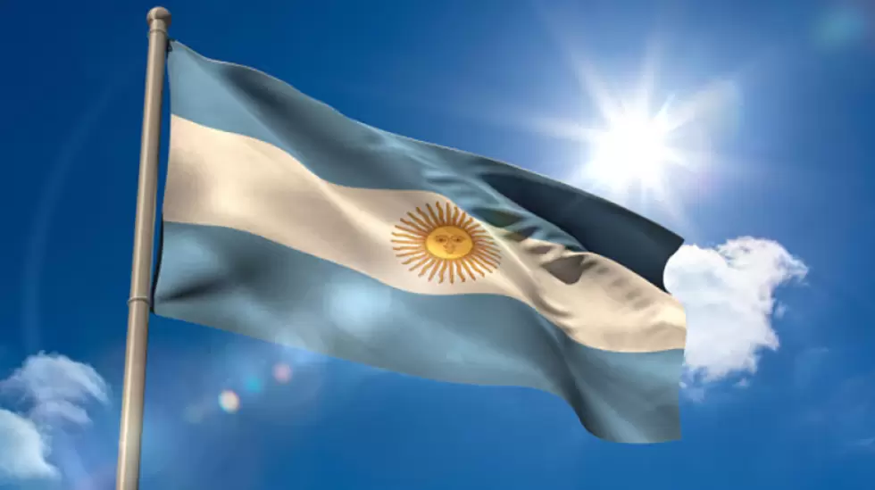 Bandera argentina.