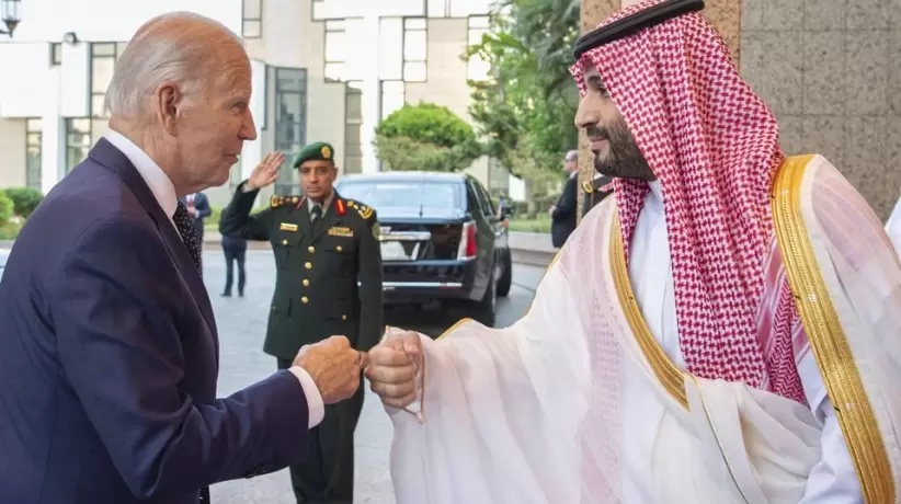 Joe Biden Príncipe Arabia Saudita