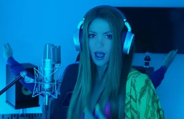 Video: Dedicada a Gerard Piqu, Shakira y Bizarrap parieron su primera produccin