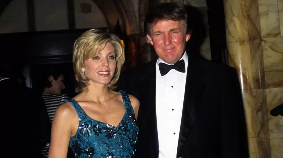 Marla Maples y Trump 2