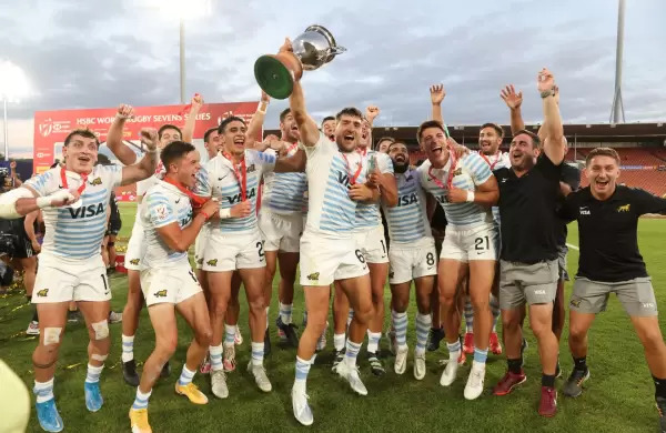 Los Pumas se coronan campeones del Seven de Hamilton tras vencer a los All Blacks