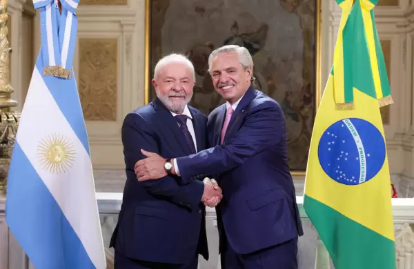 Alberto Fernández recibió a Lula da Silva