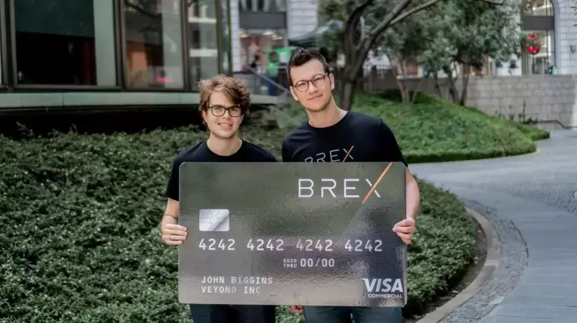 Los fundadores de la startup Brex