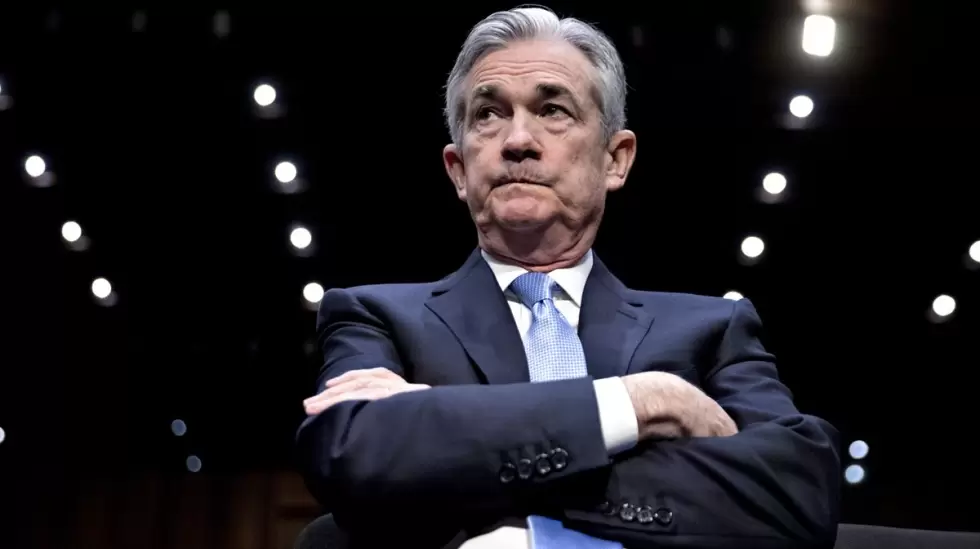 Jerome Powell, presidente de la FED