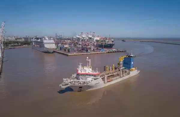 Compaa Sud Americana de Dragados, clave en la reactivacin de la temporada de cruceros 2023 en Buenos Aires